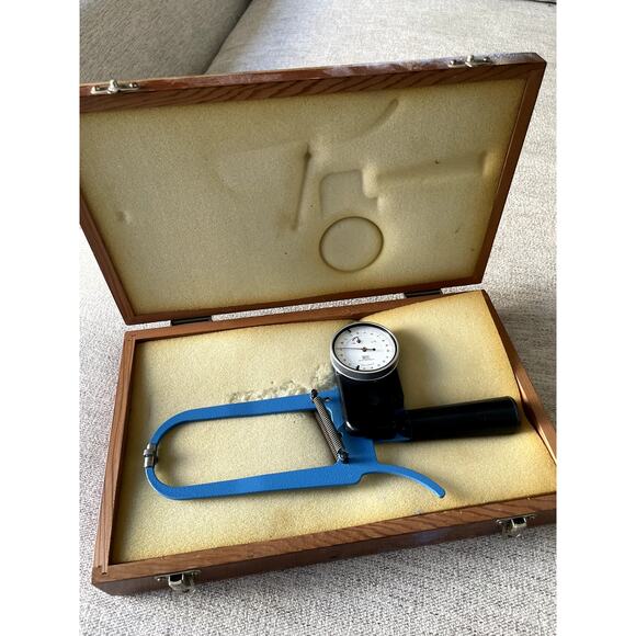 JOHN BULL Skinfold Body Fat Measuring Caliper Physical Education Health In Box - Picture 1 of 9
